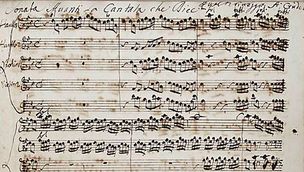 (Georg Friedrich Händel - SANT Hs 1897, Bl 1)